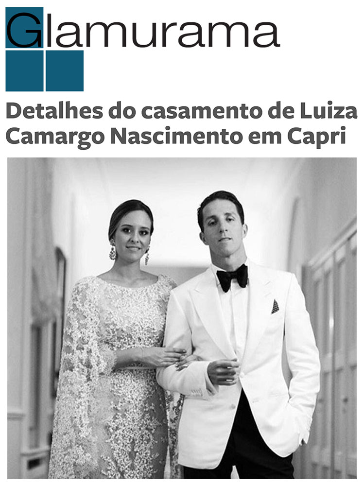 Detalhes Do Casamento Em Capri — Glamurama, Sugokuii Events