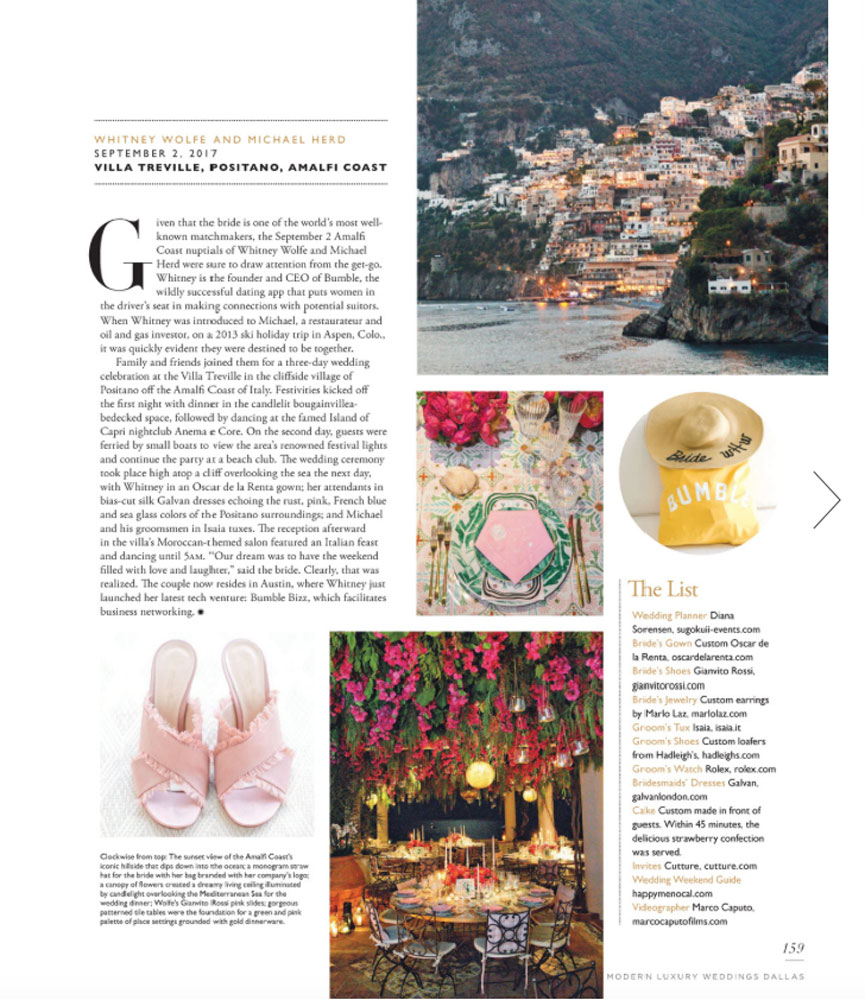 Love Is Always in the Air — Modern Luxury Weddings, Sugokuii Events