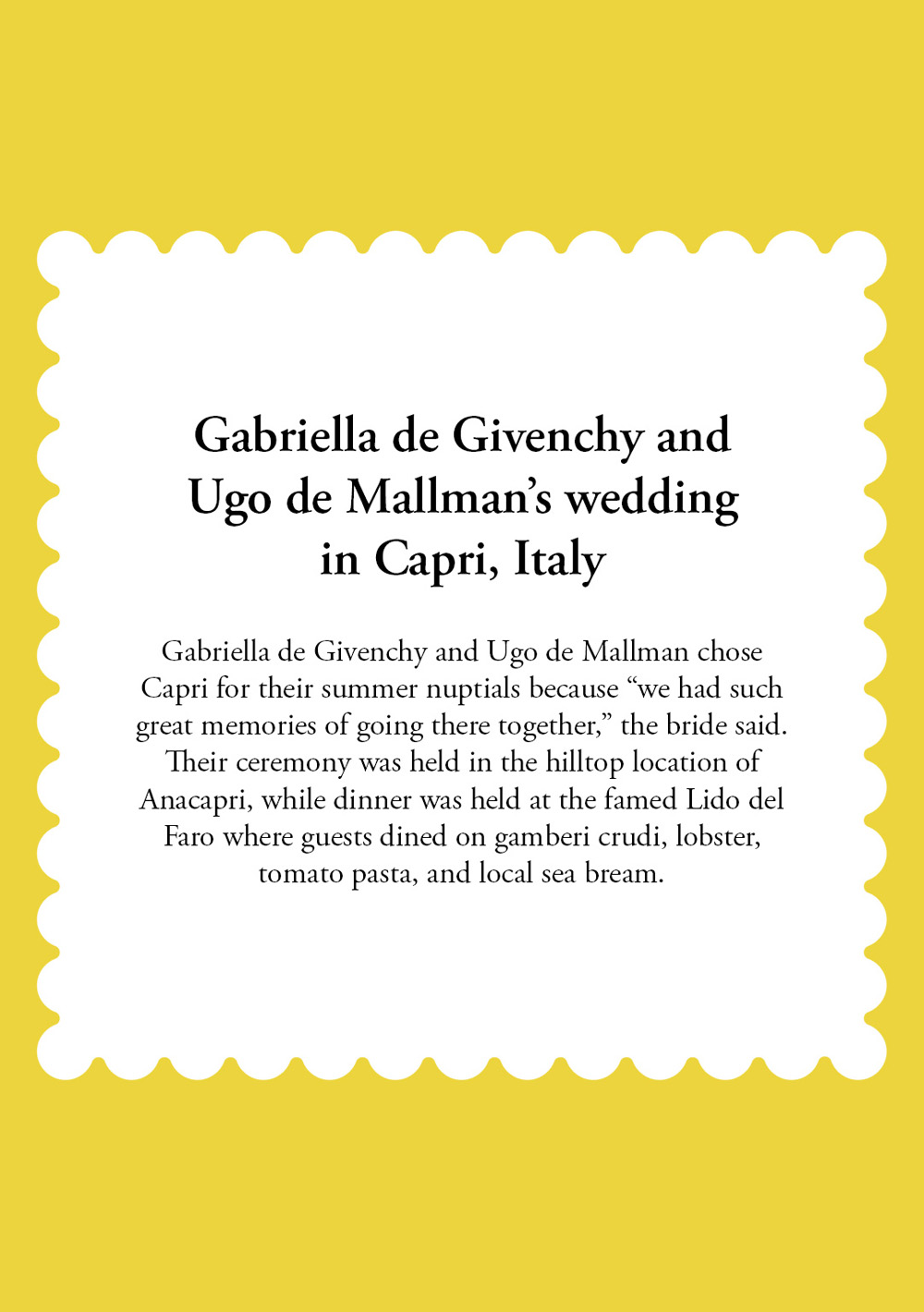 Best Destinationweddings in Vogue — Vogue, Sugokuii Events