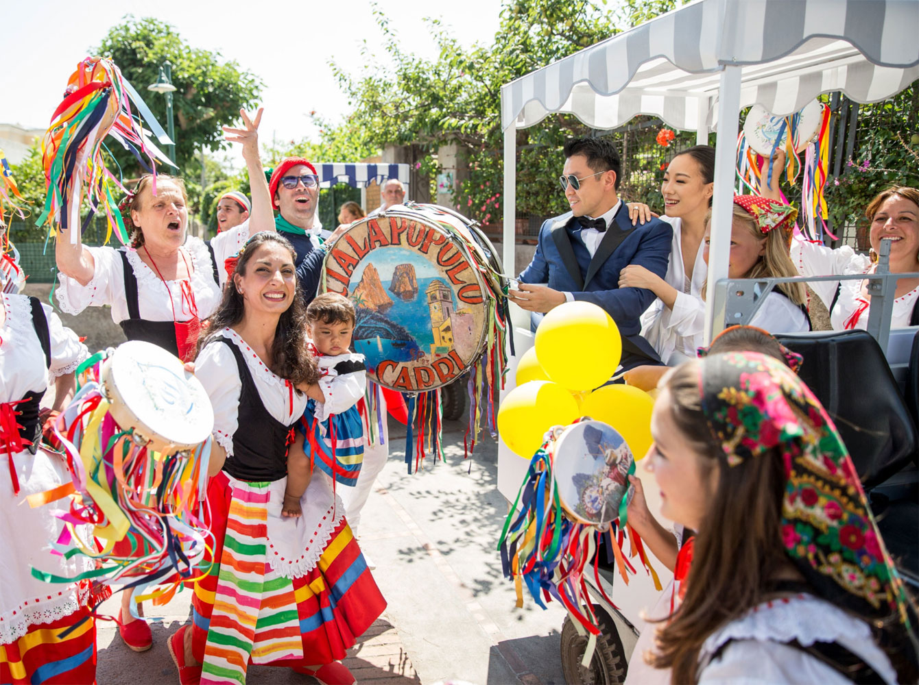 Inside Feiping Chang's Wedding in Capri — Vogue, Sugokuii Events