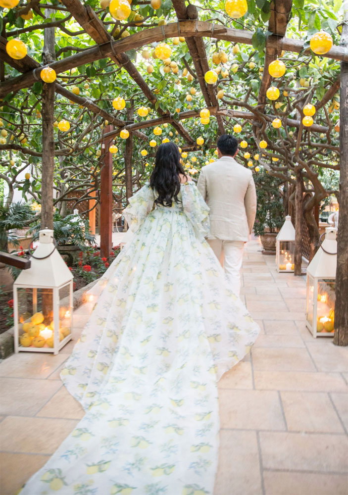 Inside Feiping Chang's Wedding in Capri — Vogue, Sugokuii Events